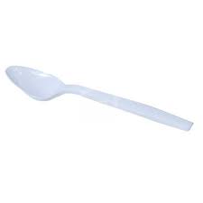 Cuchara Plastica Blanca
