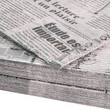 [FS-00058] Papel Encerado Tipo Periodico