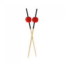 Picks Bamboo Fruta 9 CM