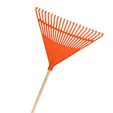 [L-00059] Rastrillo Plastico C/Palo Genérico