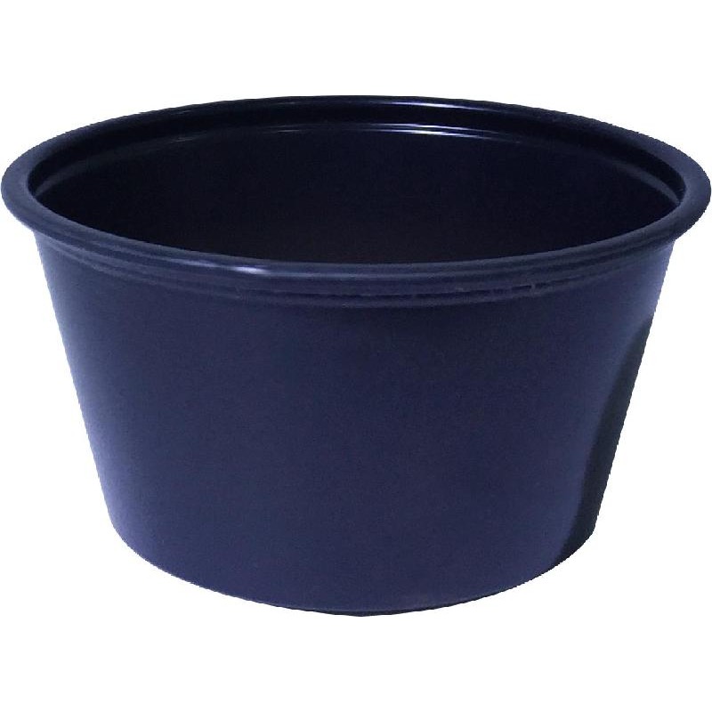 Envase Souffle Negro 2 Oz