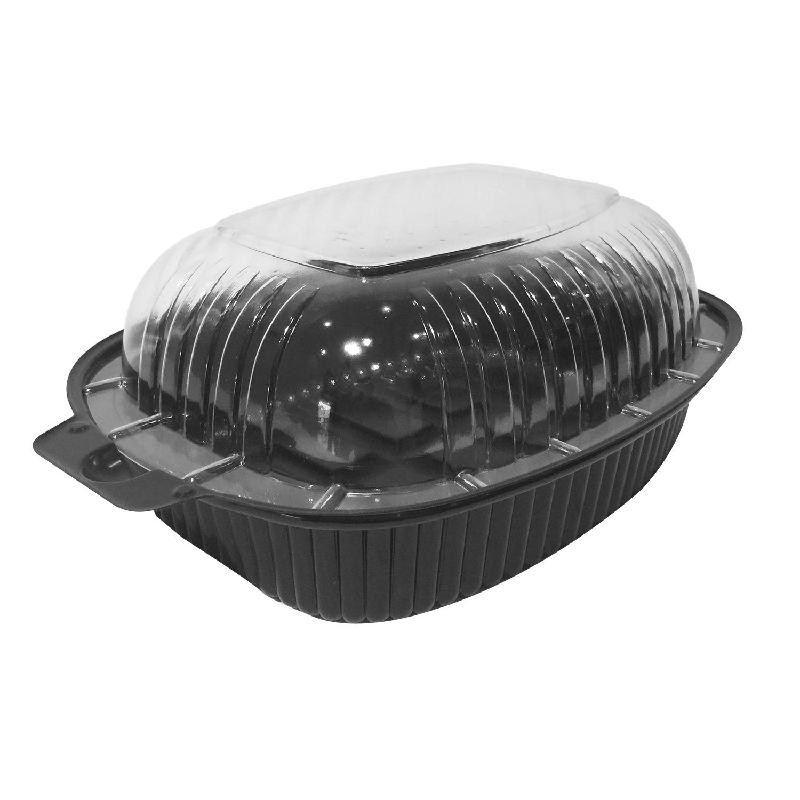 Bandeja Base Negra C/Tapa Clear (754)