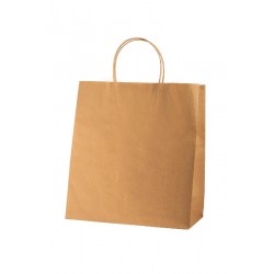 Bolsa De Papel 25L Kraft Con Asa